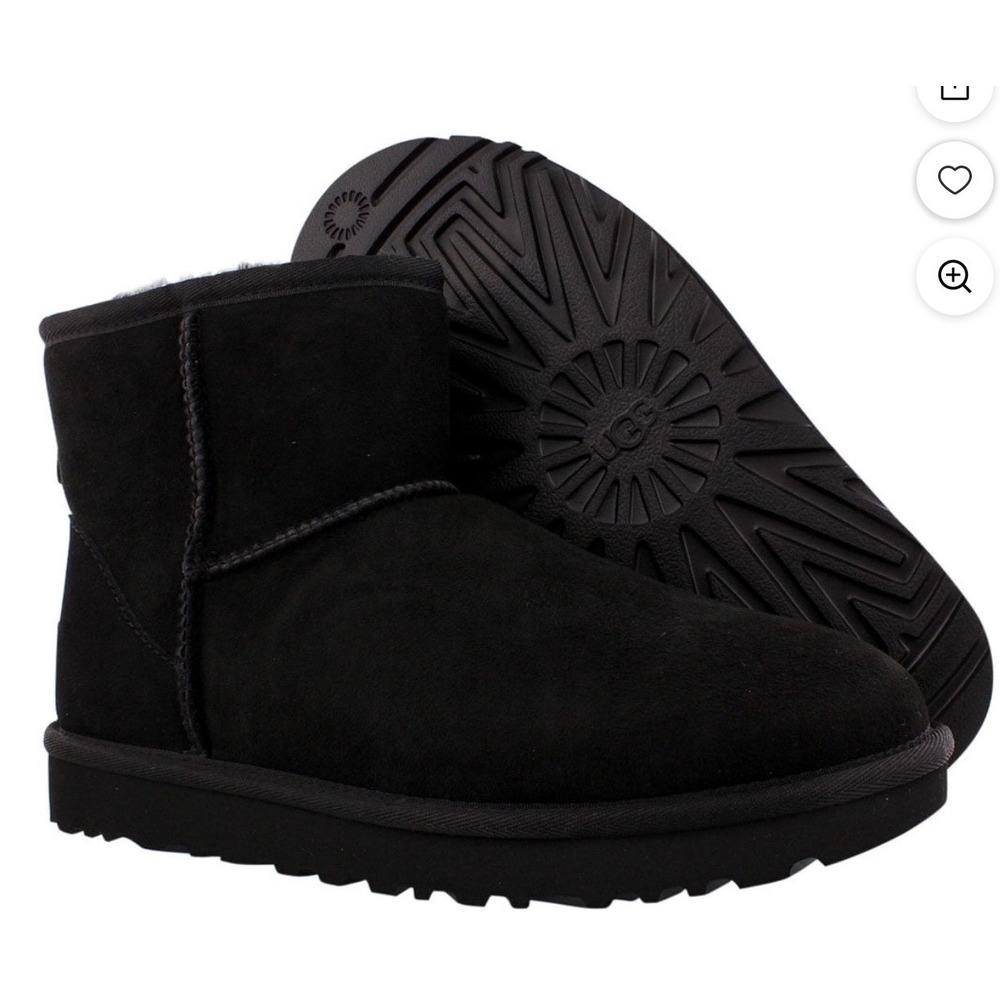 Ugg Black Classic Mini Boot Size 5